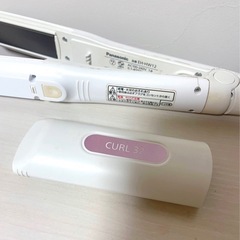 パナソニック　ヘアアイロン　カール・ストレート両用　EH-HW12  2014年製の画像