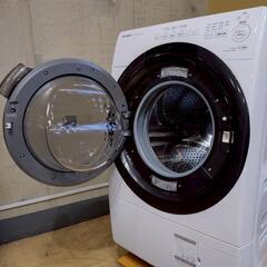 C8856 SHARP  シャープ ドラム式電気洗濯乾燥機 ES-S7H-WL  7.0kg 2023年製の画像