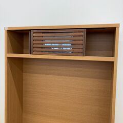 ★ジモティ割引あり★【リユースのサカイ野々市店】 TV台  木目調ブラウン W(幅)120×D(奥行き)36×H(高さ)180cm ※クリーニング済みの画像