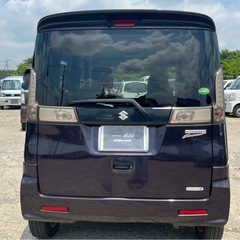 【支払総額17.8万円】h26年式スペーシアカスタム車検令和9年2月機関良好 パワスラ TV 自動ブレーキ付き お手頃ハイトワゴン！の画像