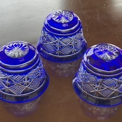 切子グラス３つセットの画像