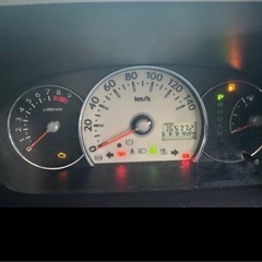 ピンクの ミラココア4wd車検たっぷりの画像