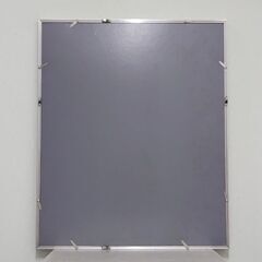 額縁【ST四切】【複数割引】枠外側：360×435mm 枠内側：337×415mm マット窓：253×323mm ステンレス枠 表面ガラスの画像