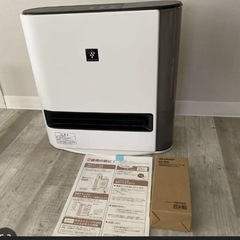 SHARP 加湿 セラミックファンヒーター　HX-RK12 2024年製