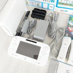 【値下げ】WiiU 本体とスポーツプレミアムセット マリカー8付 初期化済の画像