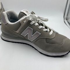 【ジモティー割】ニューバランス 574 メンズ 26cm グレー（ID1069）の画像