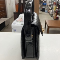 I 2507-133 ハンドバッグ ブラック 中古美品の画像