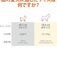 新品未使用ペットキャリー　Ｓサイズ　猫犬　小型の画像