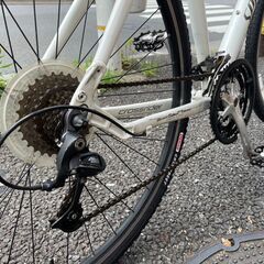*中古自転車* SPECIALIZED CROSSRIDER クロスバイク 消耗品交換・整備済みの画像