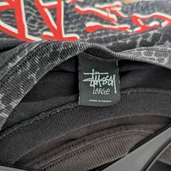 【取り置き】☆古着　STUSSY　ステューシー　Tシャツ　サイズ：Ｌ　中古品　の画像