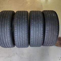 RAYS 製レーシングホイール／タイヤ4本セットの画像