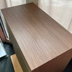 stp-3256　チェスト　5段　ダークブラウン　木製　シンプル　引き出し5杯　木製　タンス　箪笥　たんす　引き出し　衣類収納　引出収納　小物収納　収納　収納ケース　収納ボックス　引出　クローゼット　ニトリの画像
