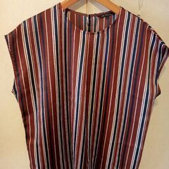 23区ストライプカットソー　サイズ38