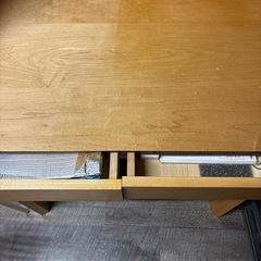なんと0円②引き出し付きデスクの画像