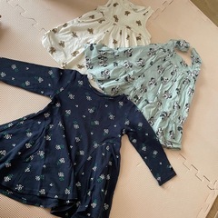 ベビー服　女の子　85 まとめ売り　7枚　ワンピース　ズボンの画像