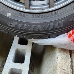 WINTER MAXX WM02 185/65R15 88Q スタッドレスタイヤ  ホイール付き 4本の画像
