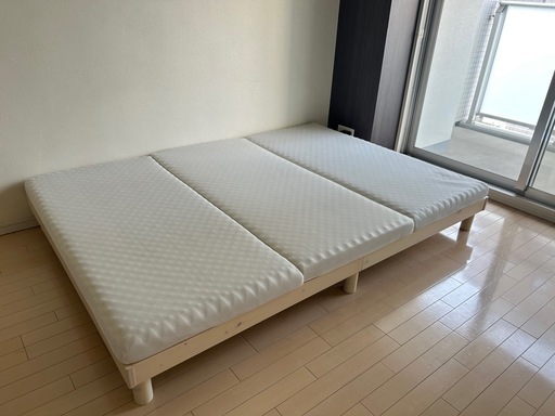 ダブルベット【マットレス・フレームセット】