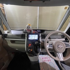 ダイハツ　タント　平成26年10.4万キロ　660X SA 4WD ナビ　テレビ　バックカメラ　両側電動スライド　スマートキー　エコアイドル　の画像