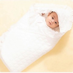 【お譲りします】アフガン おくるみ 甘撚りパイル スムース 男の子 女の子の画像