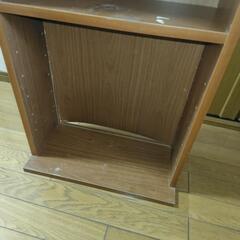 三段ボックス　焦茶の画像