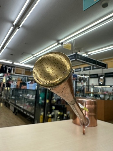 【ドリーム川西店御来店限定】根岸産業　銅製ジョウロ／クリーニング済み 【2002709255600124】