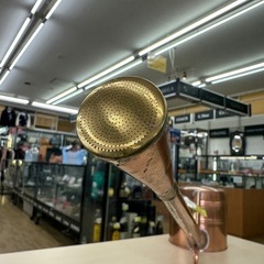 【ドリーム川西店御来店限定】根岸産業　銅製ジョウロ／クリーニング済み 【2002709255600124】の画像