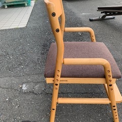 7AG4子供用学習椅子　木製の画像