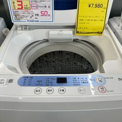【ジャングルジャングル滋賀草津店】洗濯機　ヤマダ　YWM-T50G1　2019　　J-250715の画像
