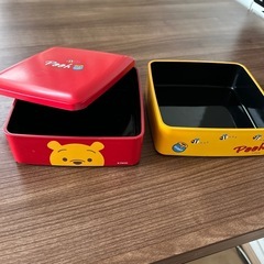プーさん　お弁当箱の画像