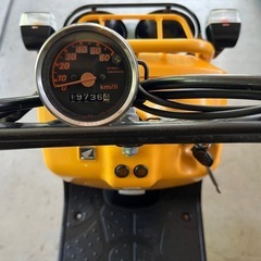 始動動画あり HONDA ZOOMER 50cc 実動 yellow ズーマーの画像