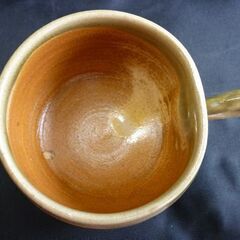 ☆カップ&ソーサー 4客セット コーヒーカップ ティーカップ グリーン×ブラウン 札幌　北20条店の画像