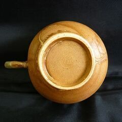 ☆カップ&ソーサー 4客セット コーヒーカップ ティーカップ グリーン×ブラウン 札幌　北20条店の画像