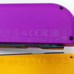 Nintendo Switch Joy-Con ストラップセット！ ネオンパープル/ネオンオレンジ/コントローラー/ジョイコンの画像