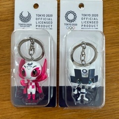 ★新品未開封★東京オリンピック　ミライトワとソメイティのキーホルダーの画像