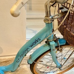 お値下げ⭐︎a.n.design works 子供用 18インチ　身長 105~125cm自転車　の画像