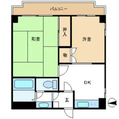 敷金・礼金なし♪京成本線　千住大橋駅より徒歩7分の角部屋2…