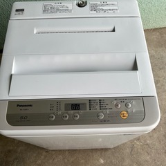 パナソニック　5キロ洗い洗濯機　NF-F50B12 　2019年製の画像