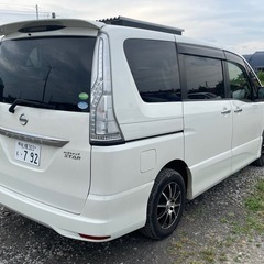 車検長期‼️車税込‼️日産セレナ4WD後期‼️ナビ‼️フリップ‼️の画像