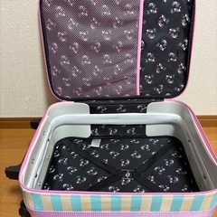 （受渡予定者決定）ディズニーキャリーケースの画像