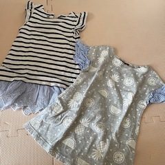 ベビー服　90  女の子　まとめ売り　10枚　夏物の画像