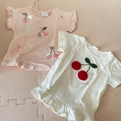 ベビー服　90  女の子　まとめ売り　10枚　夏物の画像