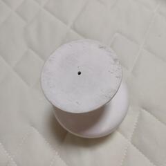 昭和レトロ顔グラス陶器脚付きグラスの画像