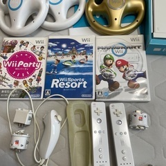 Wii 本体&周辺機器&ゲームソフトセットの画像