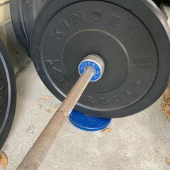 ラバープレート 20kg×2枚（KINSEI製）の画像