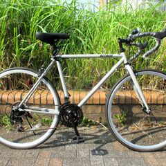 中古自転車 ALTAGE ロードバイク 自転車 18段変速(前3...