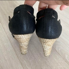 サンダル　ウエッジソールの画像