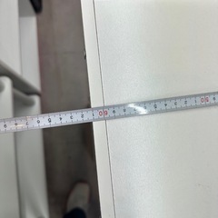 カラーボックス ワイド 3段 ホワイトの画像