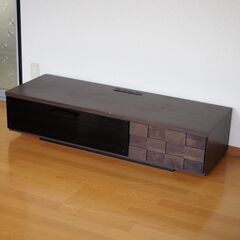 大型テレビ対応 TV台 AVボード 木目調 配達設置対応 テレビ...