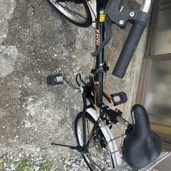 《決まりました》  　折りたたみ自転車の画像