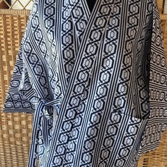 浴衣で作務衣の画像